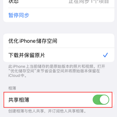 城中苹果手机维修分享在iPhone上找不到共享相簿怎么办 